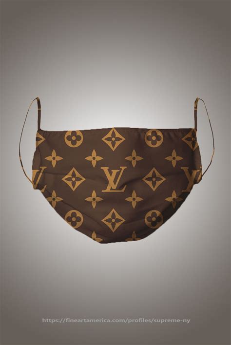 mascarilla supreme Louis Vuitton